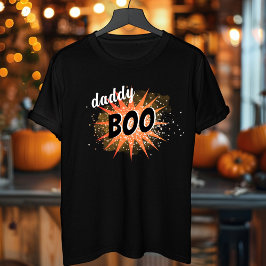 Daddy Boo | Orange Halloween T-Shirt