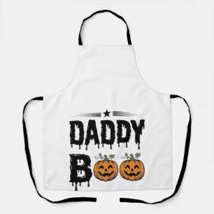 Daddy Boo Vintage Halloween-Kürbis-Shirt-Design_1 Schürze