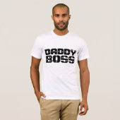 DADDY BOSS MEN'S FUNNY T - Shirt (Vorne ganz)