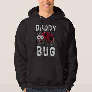 Daddy Bug Funny Ladybug Lover Cute Dad Fathers Day Hoodie