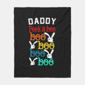 Daddy Bunny Game for Men_s Novelty Fleecedecke (Vorderseite)
