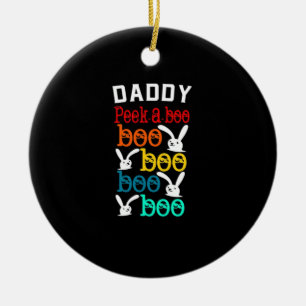 Daddy Bunny Game for Men_s Novelty Keramik Ornament