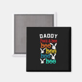 Daddy Bunny Game for Men_s Novelty Magnet (Vorderseite/Rückseite)
