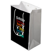 Daddy Bunny Game for Men_s Novelty Mittlere Geschenktüte (Vorderseite Schrägansicht)
