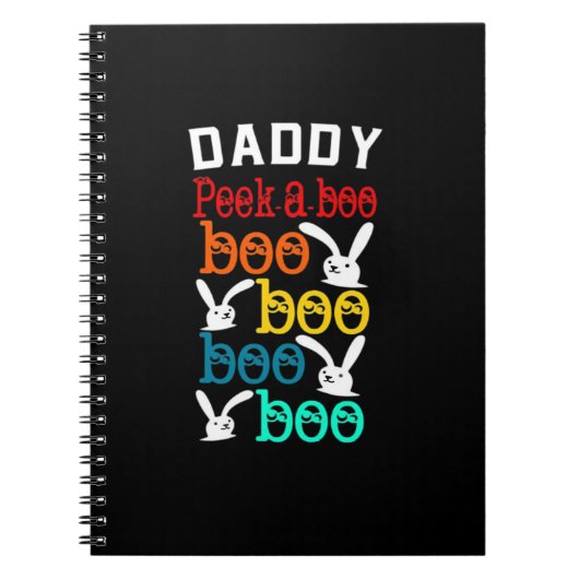 Daddy Bunny Game for Men_s Novelty Notizblock (Vorderseite)