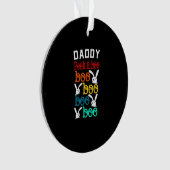 Daddy Bunny Game for Men_s Novelty Ornament (Vorderseite)