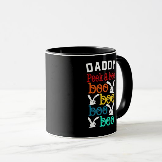 Daddy Bunny Game for Men_s Novelty Tasse (VorderseiteRechts)