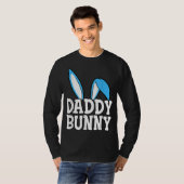 Daddy Bunny Niedlich Costume Vater Familie Matchin T-Shirt (Vorne ganz)