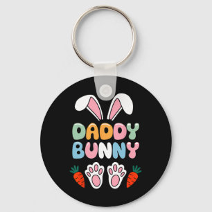 Daddy Bunny Oaster Shirt - Funny Meme für Väter Schlüsselanhänger