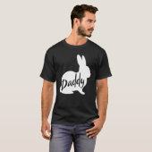 Daddy Bunny Rabbit Father Vater Osterfest T-Shirt (Vorne ganz)