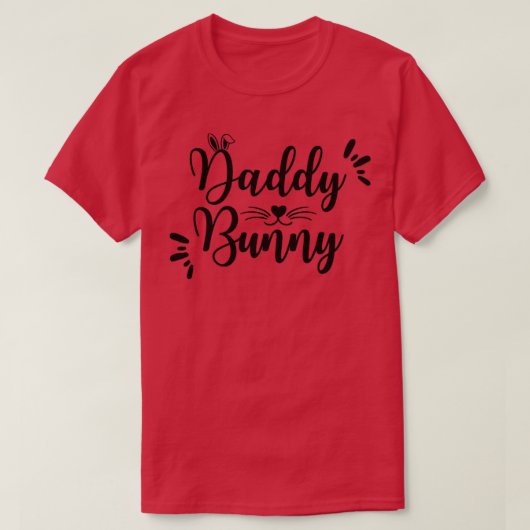 Daddy Bunny T-Shirt (Design vorne)