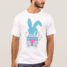 Daddy Bunny T - Shirt - Niedliches FamilienOsterga