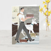 Daddy Cake Geburtstagkarte Karte (Gelbe Blume)