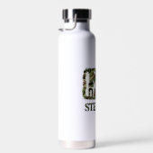 Daddy Camouflage Design mit Individuelle Name Trinkflasche (Rechts)