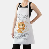 Daddy Cat Meow Spiral - Apron Schürze (InSitu)
