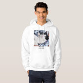 Daddy cat since Photo cute cat Hoodie (Vorne ganz)