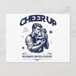 DADDY CHEER UP GREETING CARD POSTKARTE