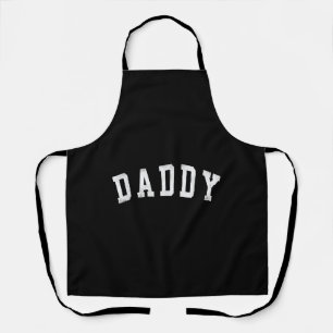 Daddy - Classic Bold Schriftart Papa Schürze