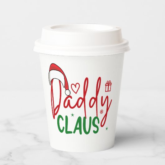 Daddy Claus Christmas Design-60094 Pappbecher (Vorderseite)