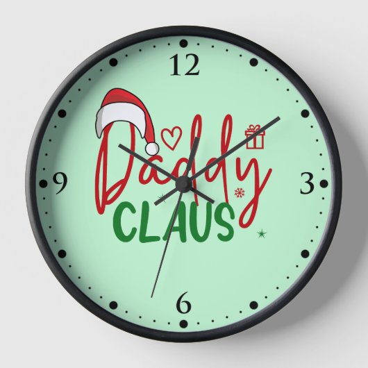 Daddy Claus Christmas Design-60094 Uhr (Vorderseite)