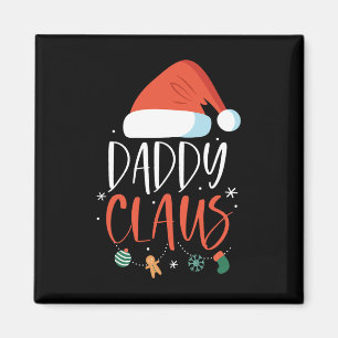 Daddy Claus Funny Familie Weihnachtspaare Santa X Magnet