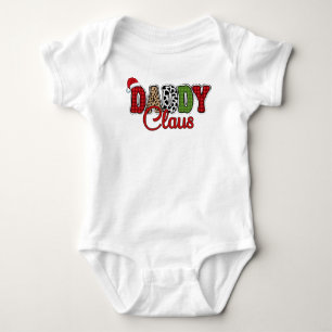 Daddy Claus Kariert Pattern-60095 Baby Strampler