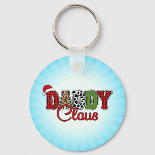 Daddy Claus Kariert Pattern-60095 Schlüsselanhänger