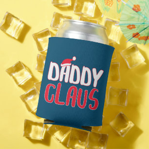 Daddy Claus Matching Weihnachtskostüme Dosenkühler