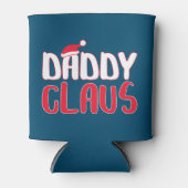 Daddy Claus Matching Weihnachtskostüme Dosenkühler (Vorderseite)