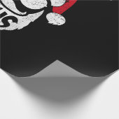 Daddy Claus Santa Claus Funny Christmas Matching P Geschenkpapier (Ecke)