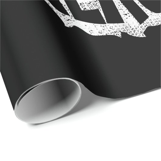 Daddy Claus Santa Claus Funny Christmas Matching P Geschenkpapier (Rolleneckpunkt)