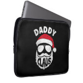 Daddy Claus Santa Claus Funny Christmas Matching P Laptopschutzhülle (Vorne Rechts)