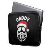 Daddy Claus Santa Claus Funny Christmas Matching P Laptopschutzhülle (Vorderseite Links)