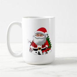 Daddy Claus with a Reindeer Kaffeetasse