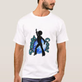 Daddy Cool Disco Dance Moderner Vatertag T - Shirt (Vorderseite)