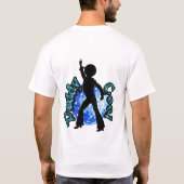 Daddy Cool Disco Dance Retro Vatertag T - Shirt (Rückseite)