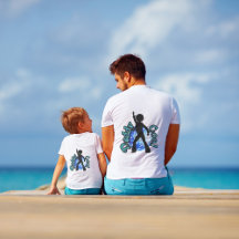 Daddy Cool Disco Dance Retro Vatertag T - Shirt