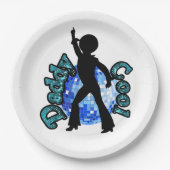 Daddy Cool Disco Dance Vater Day Paper Teller (Vorderseite)