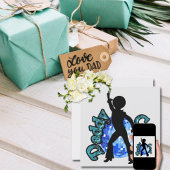 Daddy Cool Disco Dance Vatertag CARD Karte