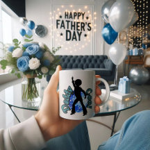 Daddy Cool Disco Dance Vatertag Kaffee Tasse