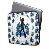 Daddy Cool Disco Dance Vatertag Laptop-Ärmel Laptopschutzhülle (Vorderseite Links)
