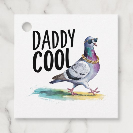 Daddy Cool Geschenkanhänger (Vorderseite)