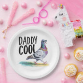 Daddy Cool Pappteller (Party)