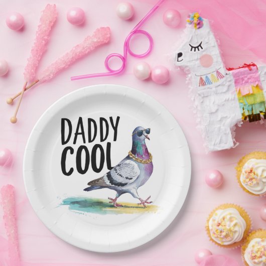 Daddy Cool Pappteller (Party)