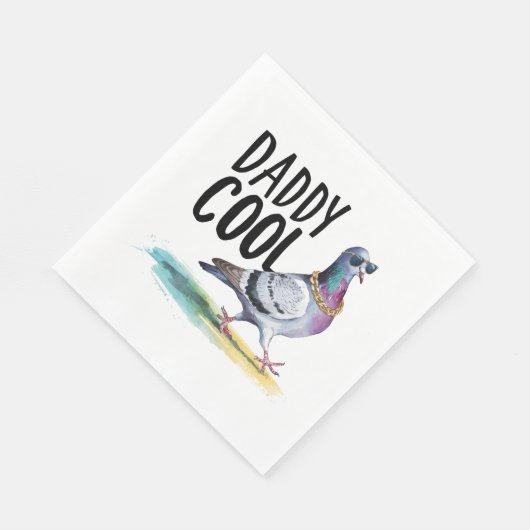 Daddy Cool Serviette (Ecke)