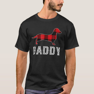 Daddy Dackel Hund Matching Family Pajama Shirt
