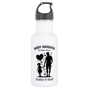Daddy-Daughter Best Friend Forever - Individuelle  Edelstahlflasche