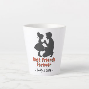 Daddy-Daughter Best Friend Forever - Individuelle Milchtasse