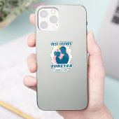 Daddy-Daughter Bester Freund für immer - Individue Aufkleber (Telefon)