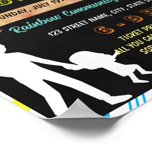 Daddy Daughter Candy Tanzvorführung Poster (Ecke)